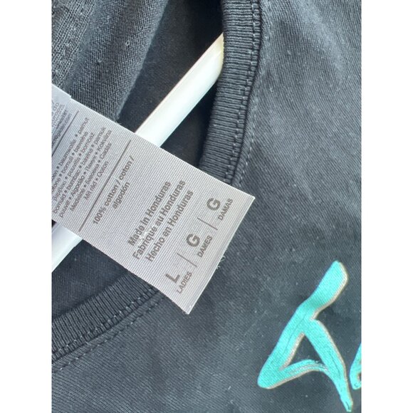 Gildan Not Today Heifers Graphic Tee Women L Short Sleeve Black Cotton Essential - Picture 5 of 7